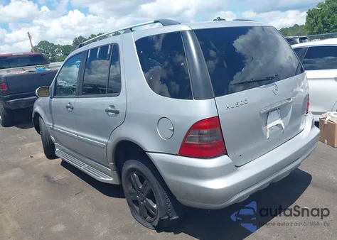 2005 Mercedes-Benz Ml 500 4Matic from USA, damaged, VIN 4JGAB75E85A561507